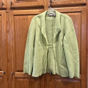 Chicos green cardigan